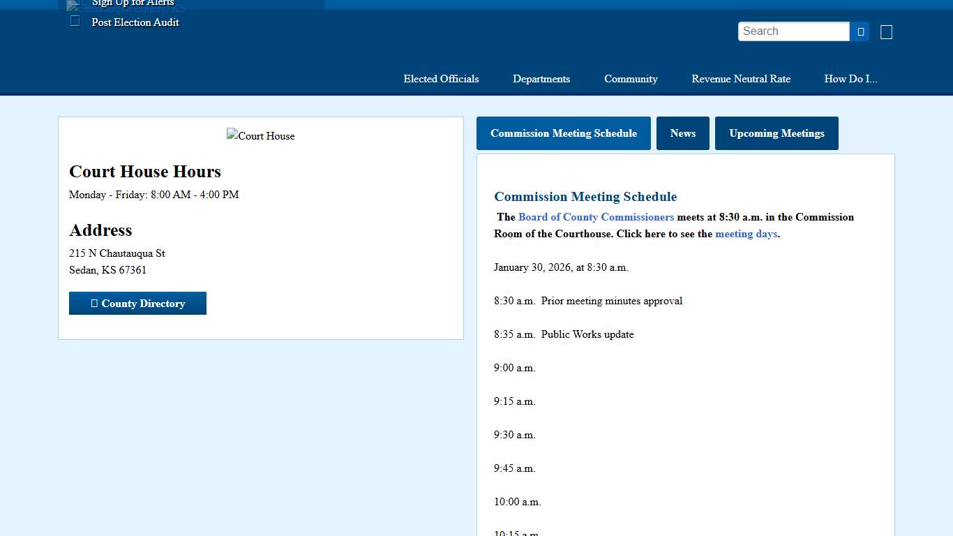 Chautauqua County, KS |